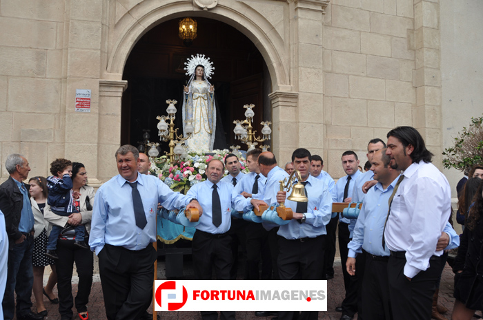 Procesión del Resucitado en la Semana Santa de Fortuna 2013